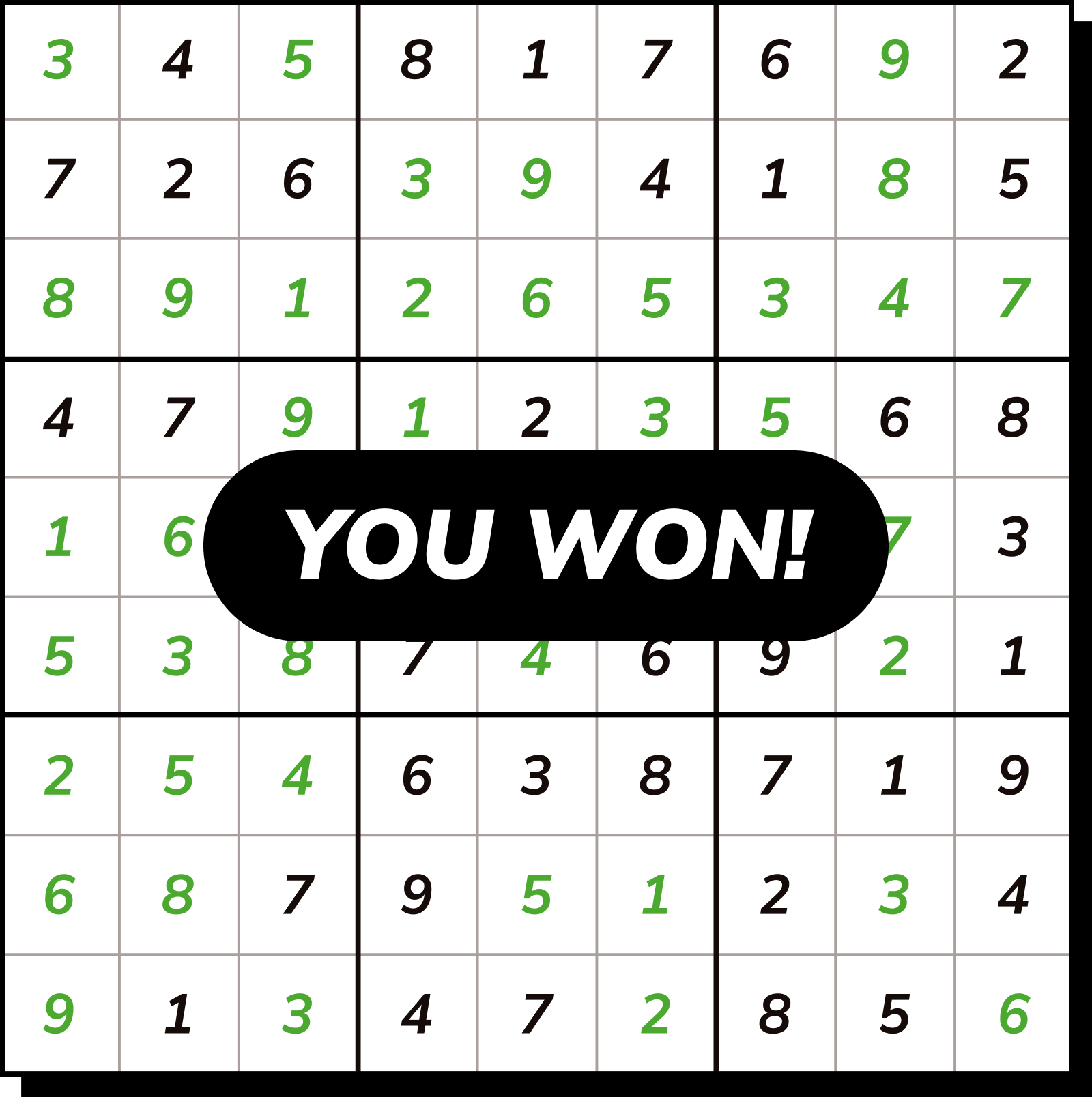 Mulailah dengan baris, kolom, atau subkisi